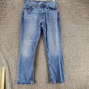 Old Navy Jeans Mens 30x30 Blue Stretch Mid Rise Straight *GUC*